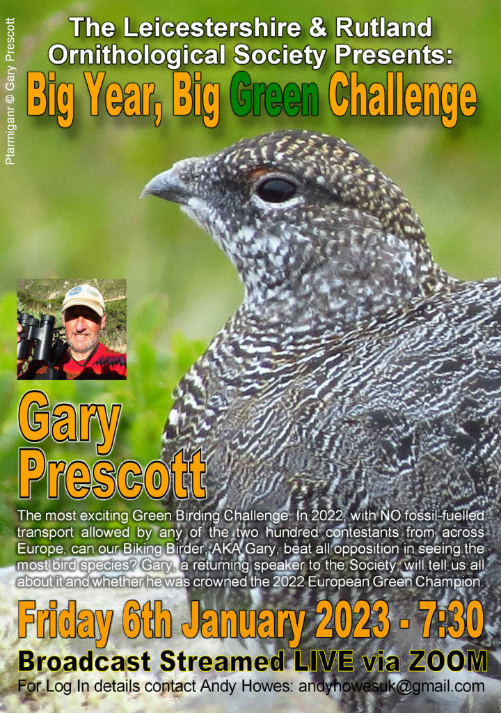 LROS - Big Year Big Green Challenge - Gary Prescott
