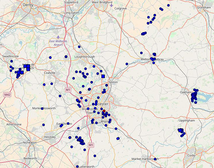 Swift sightings
